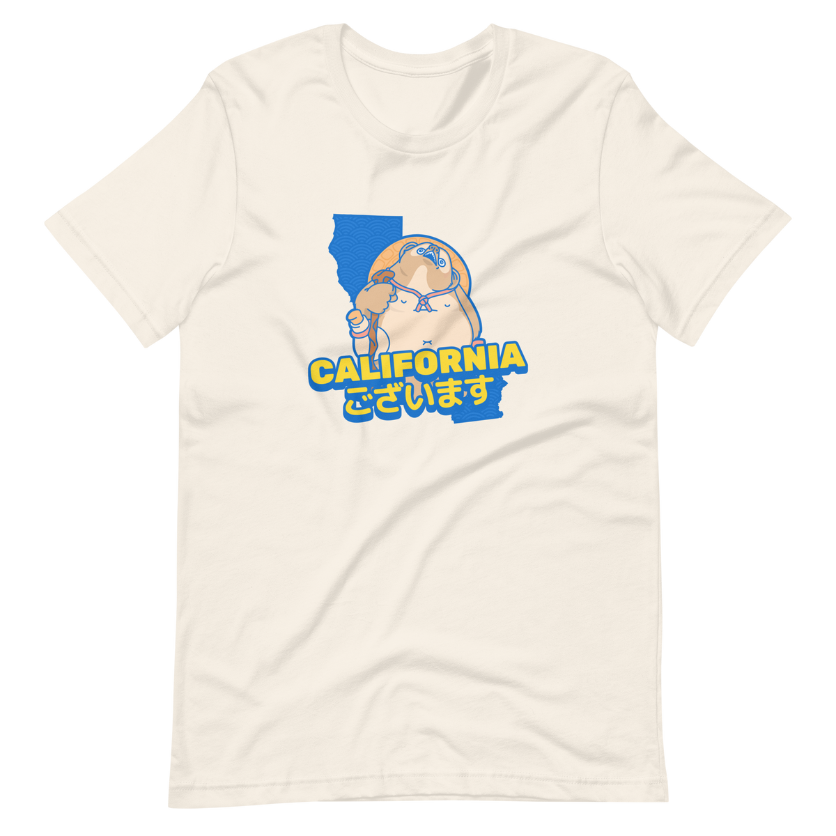 "California Gozaimasu" Tanuki Women's Relaxed T-Shirt